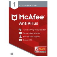 McAfee® AntiVirus – 1 Device 2 Years